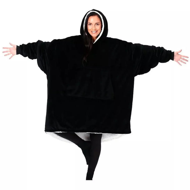 Polerones Felpa Con Capucha Manta Polar