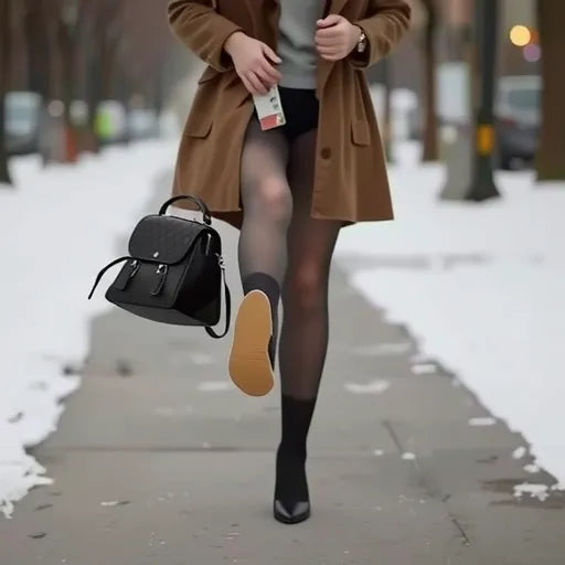 🔥Calza con chiporro efecto piel panty